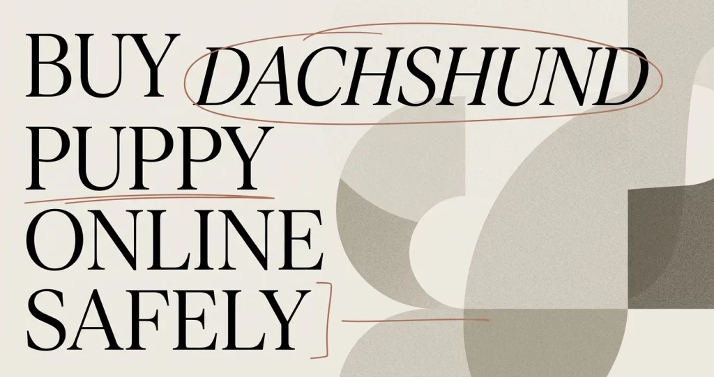 Buy Dachshund Puppy Online Safely: A Step Guide